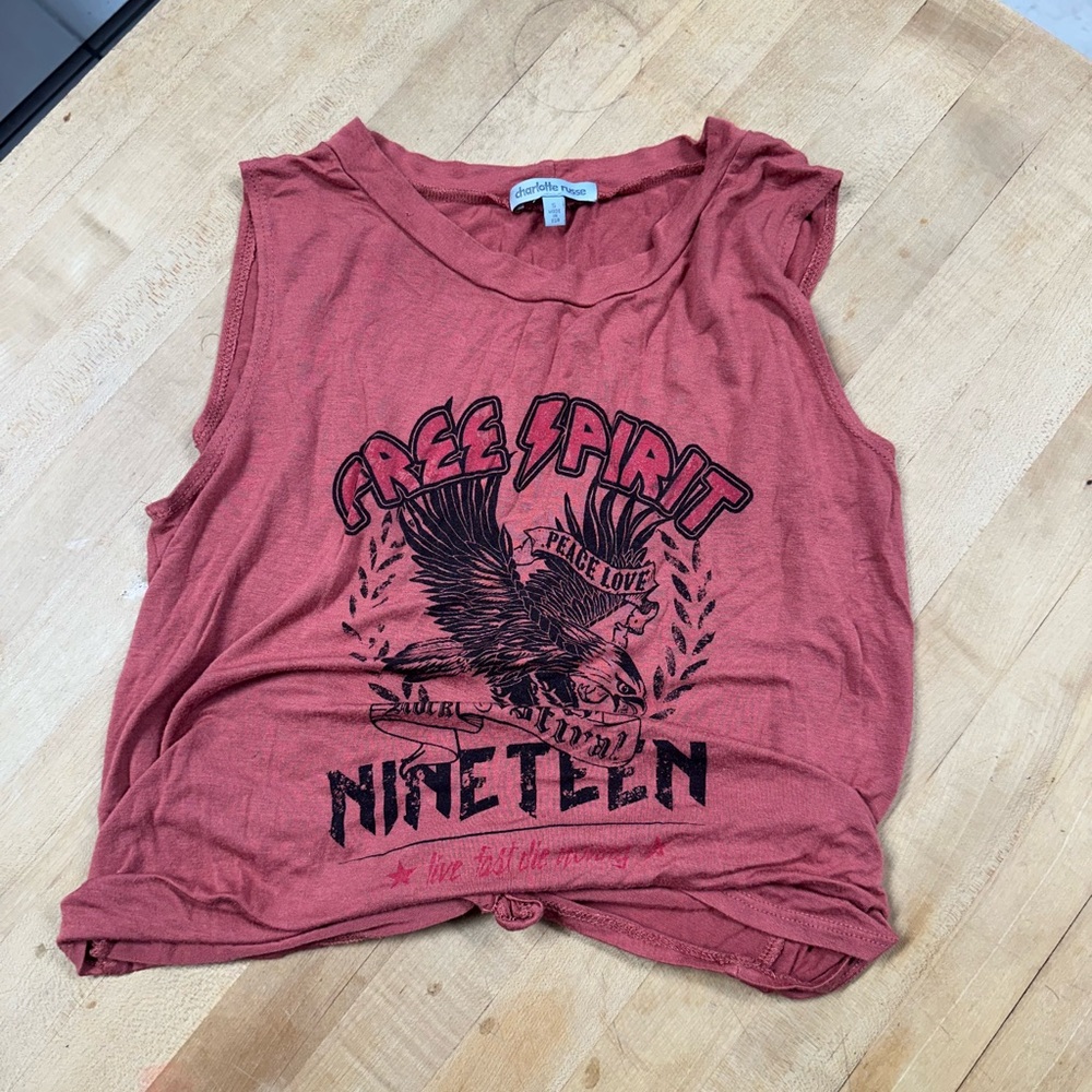 Charlotte Russe Free Spirit Crop Top